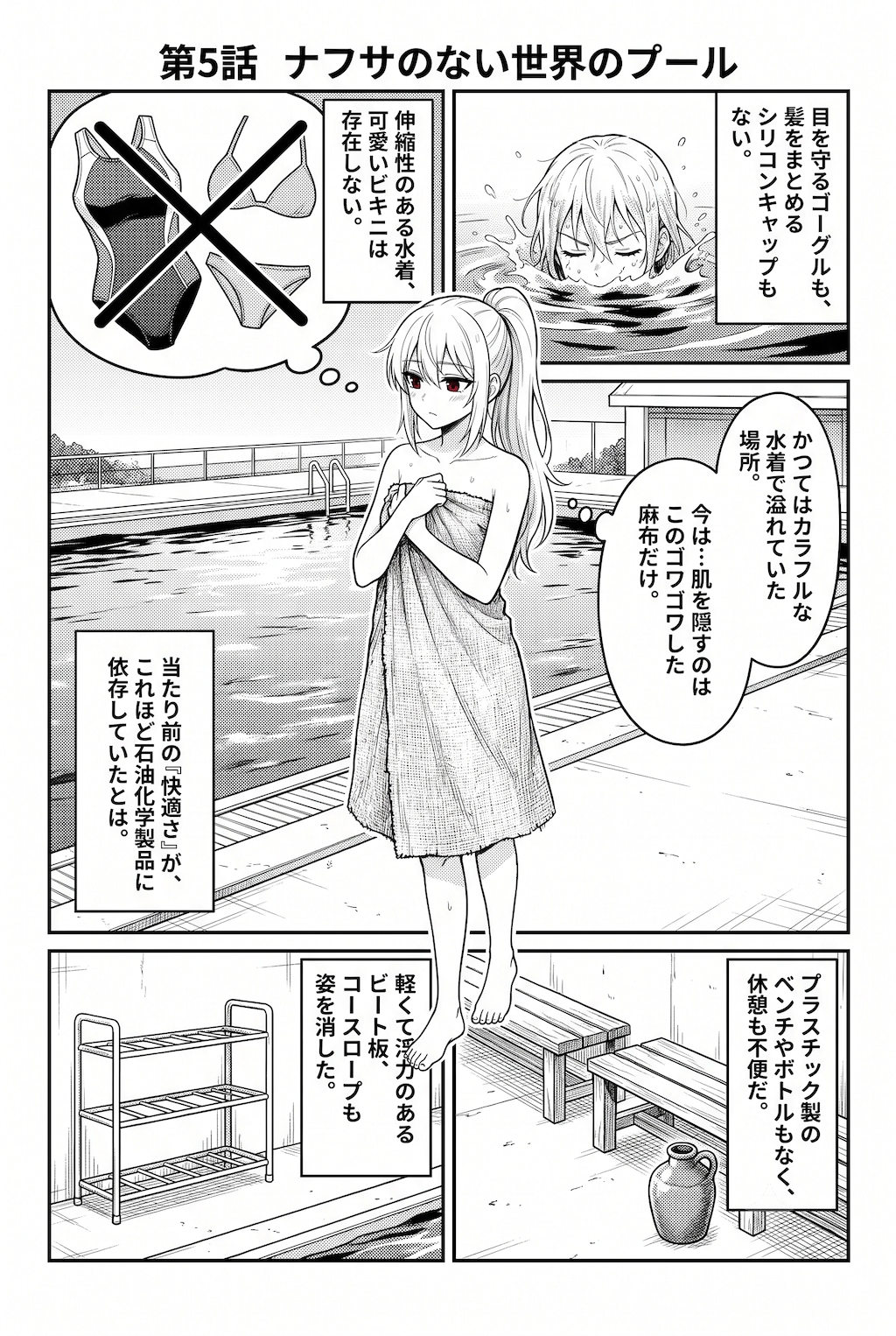 [第5話] ナフサの無い世界：プール編