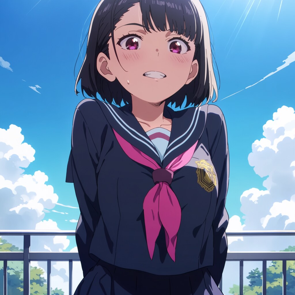 焦る女子生徒 | の人気AIイラスト・グラビア