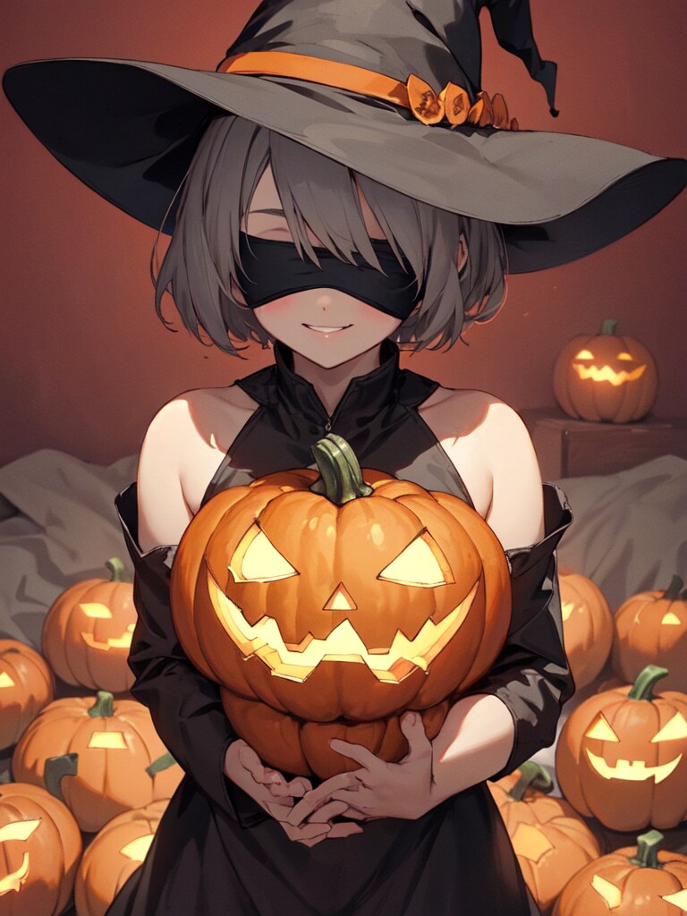 2Bとハロウィンパーティ