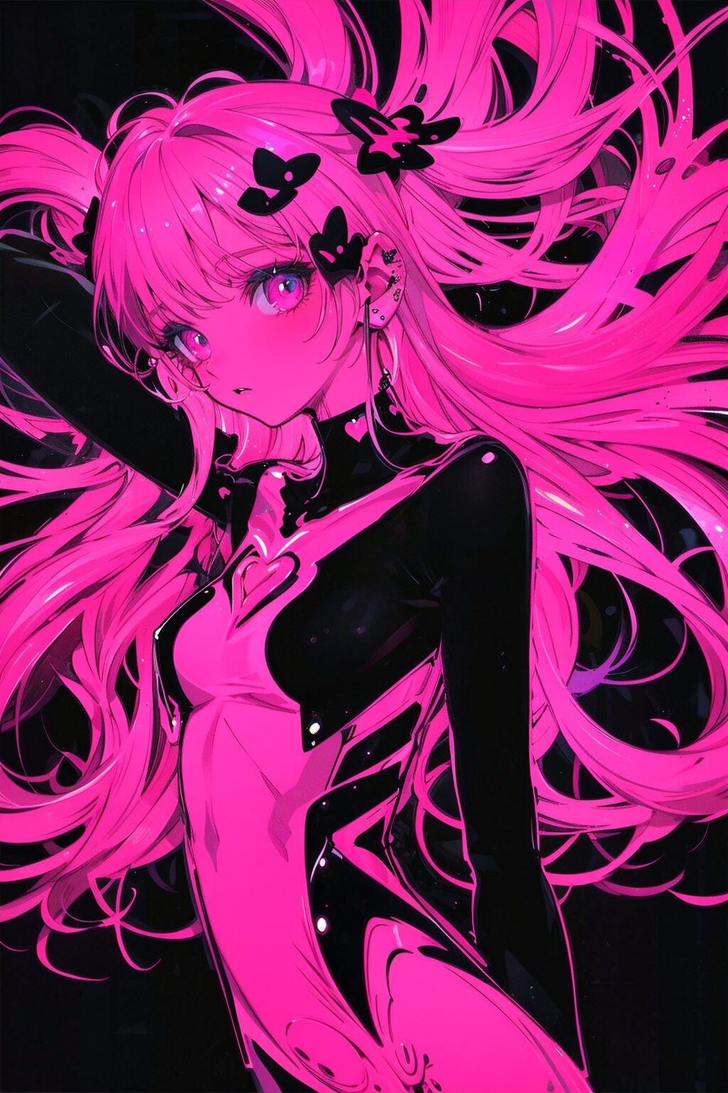 ブラックピンクとヨガファイヤ