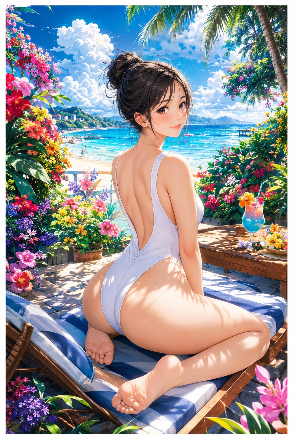 海を眺めて