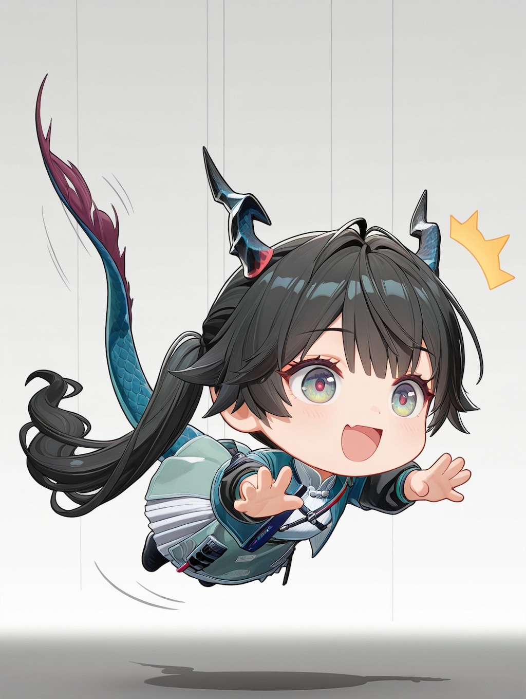 浮遊感のあるチェン・センユーちゃん