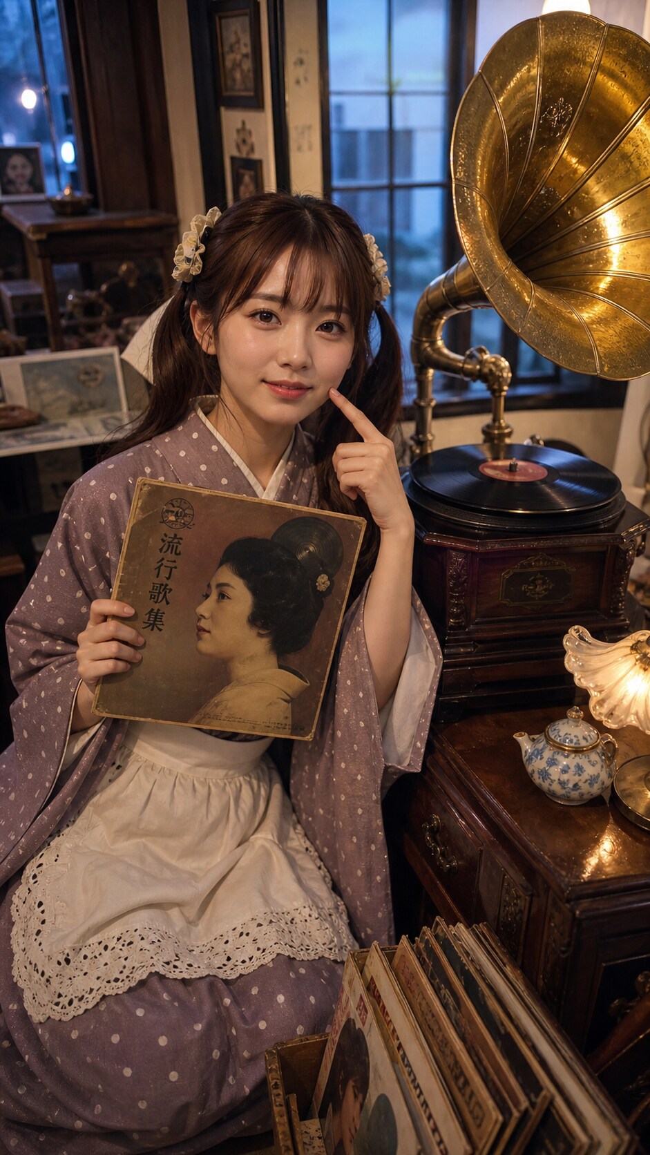 When the Old Record Sings | の人気AIイラスト・グラビア