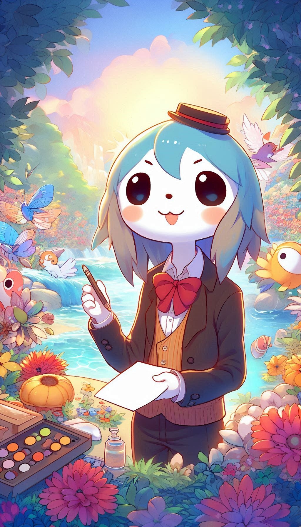 Dalleの擬人化いろいろ