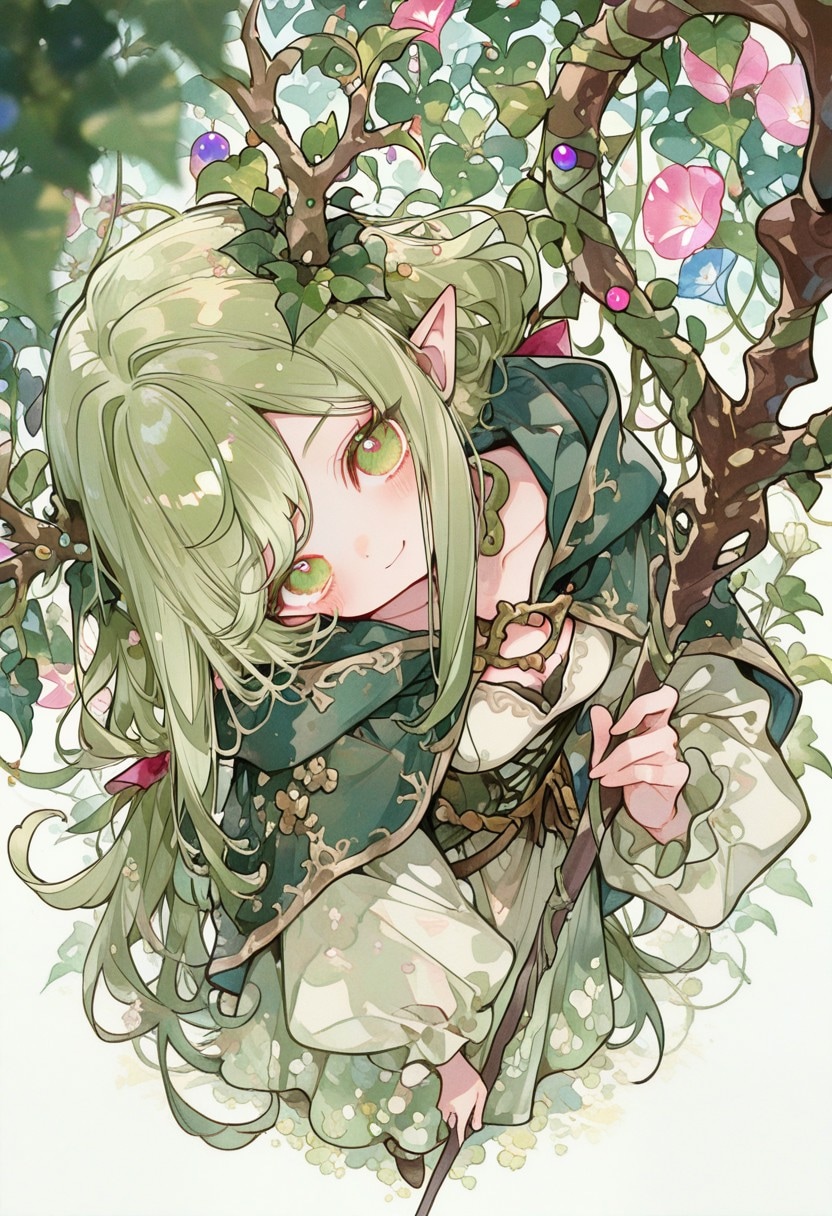 儚げドルイドちゃん