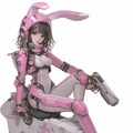 pink bunny paratroopers sci-fi mode 桃色兎耳空挺部隊 11枚目