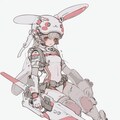 pink bunny paratroopers sci-fi mode 桃色兎耳空挺部隊 3枚目