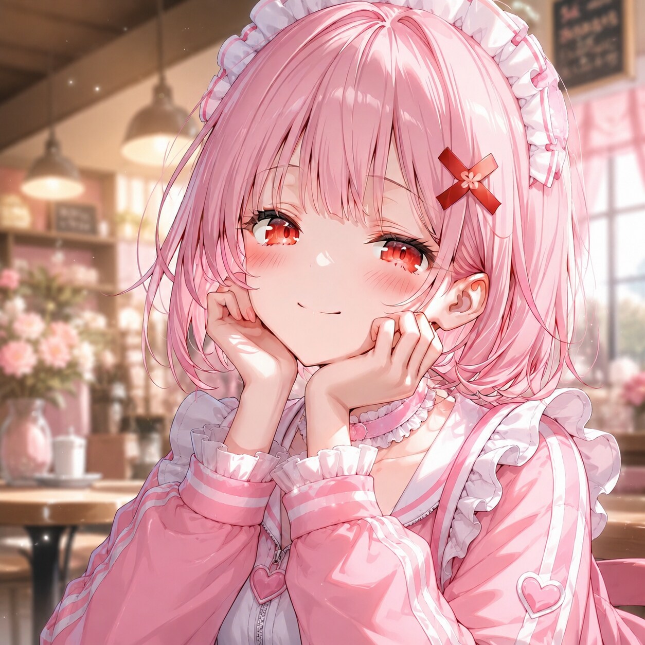 🌸ジャージメイド💕 | の人気AIイラスト・グラビア