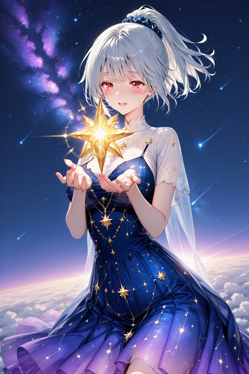 星空と雛菊ちゃん4