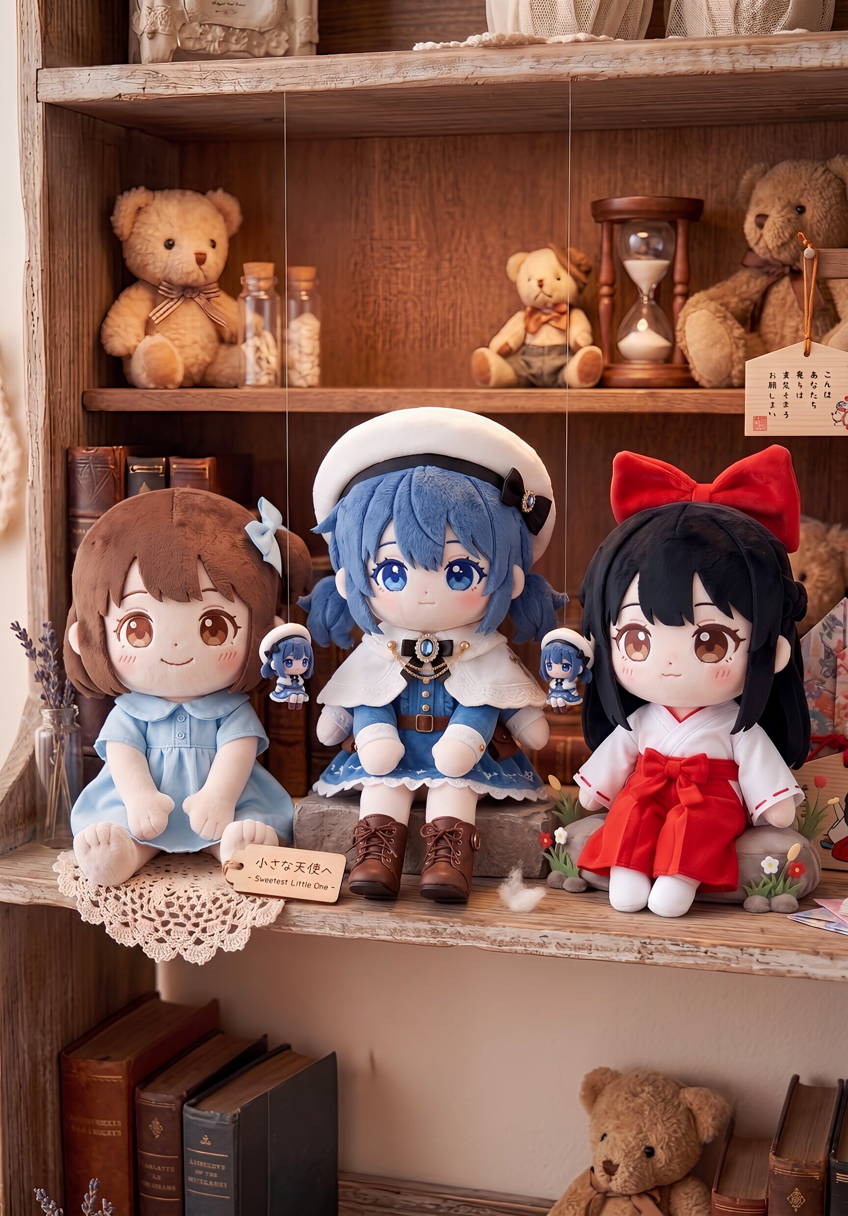 ぬいぐるみになったうちの子たち
