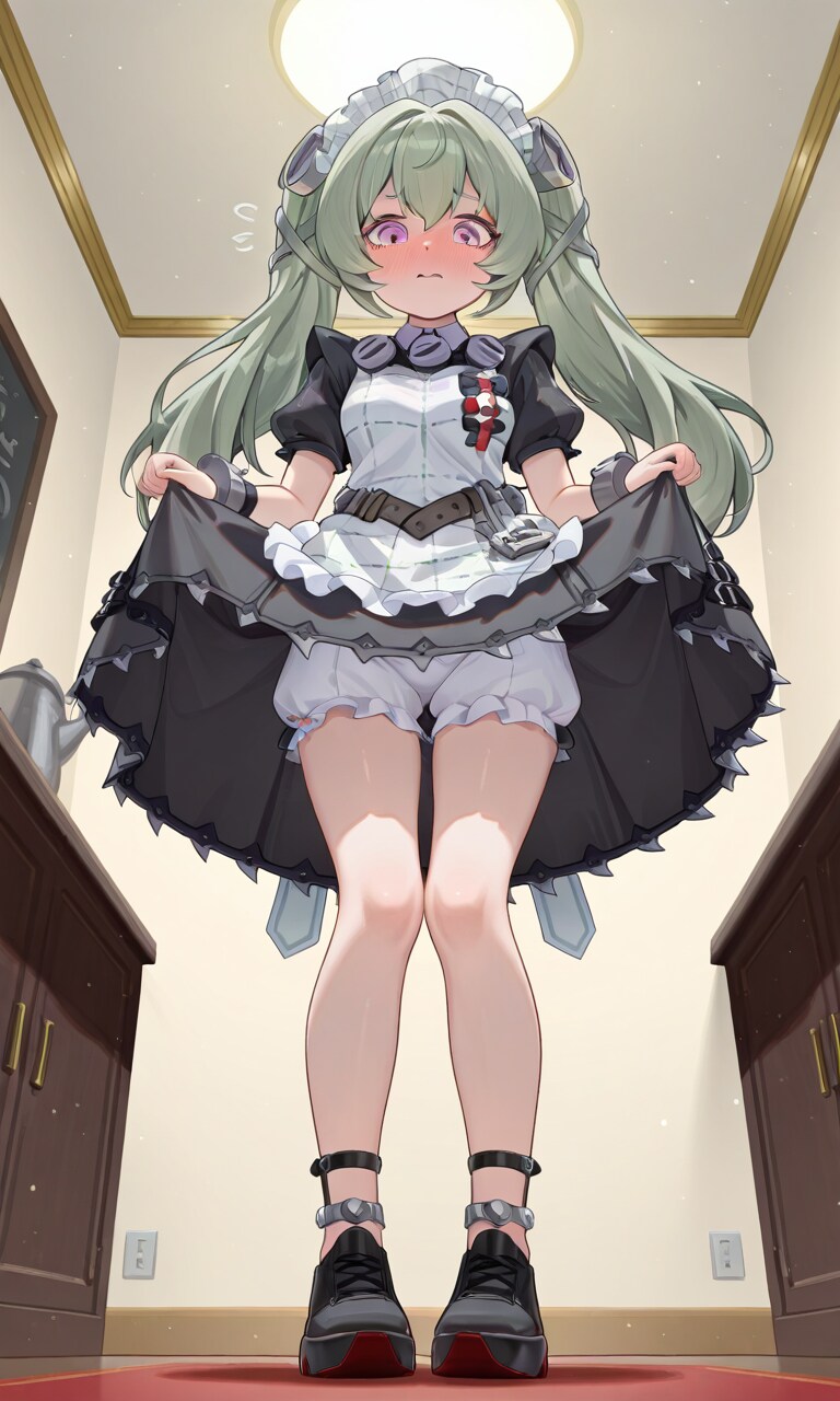 カリンちゃんもパンツ見せて