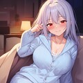 3人の元旦夜・もこもこおやすみ 2枚目