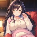 3人の元旦夜・もこもこおやすみ 3枚目