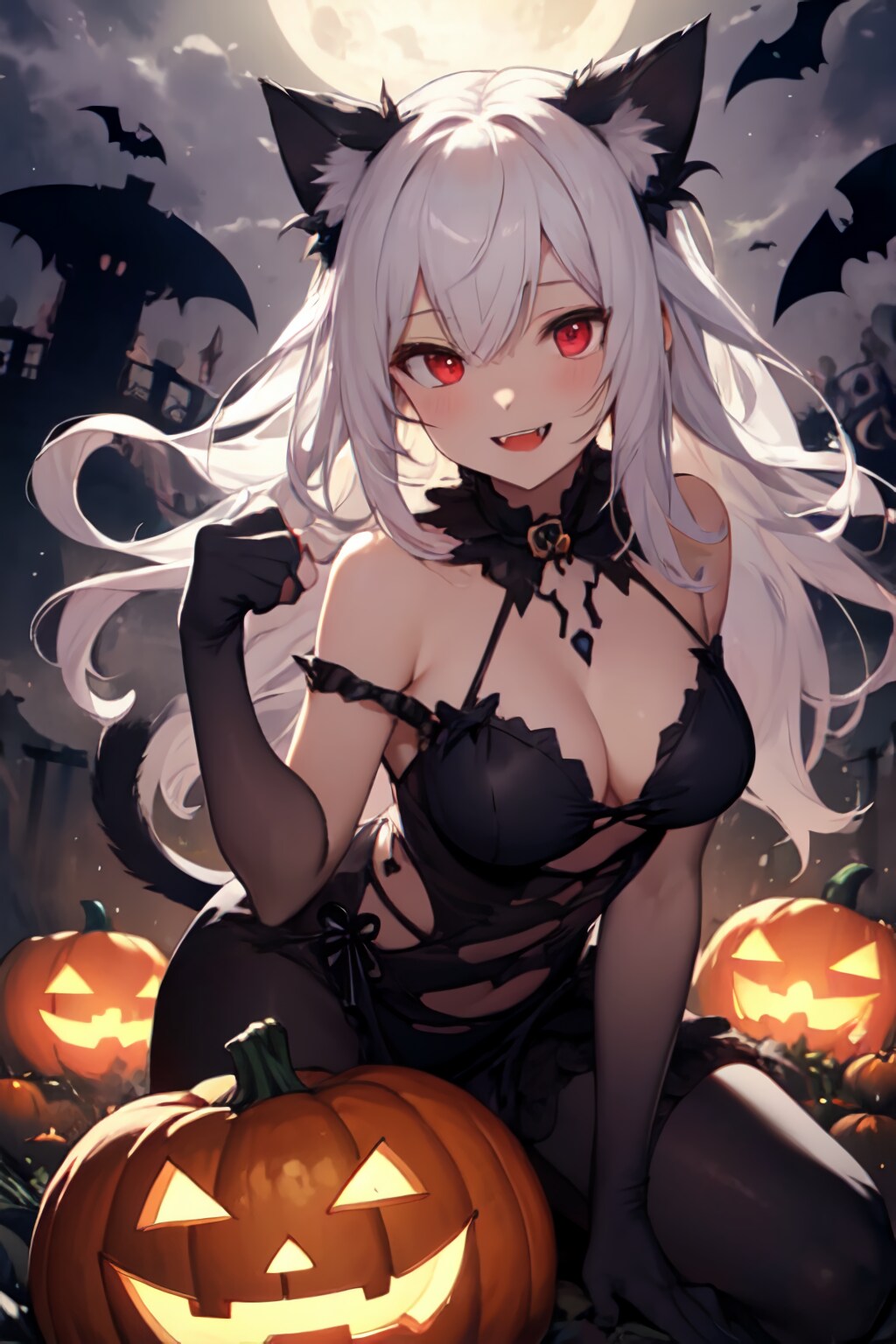 なんにゃ？クロと喧嘩したのか？おねえさんが慰めてやろうかのぅ？