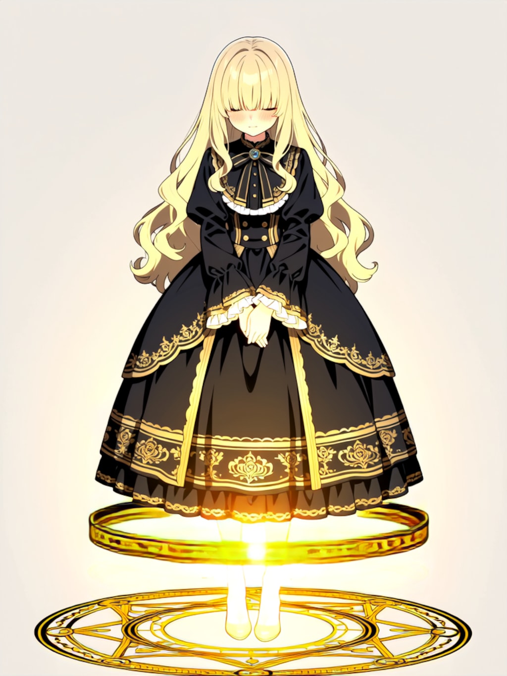 変身！魔法少女 花子ちゃん【誕生日FA パラパライラスト】