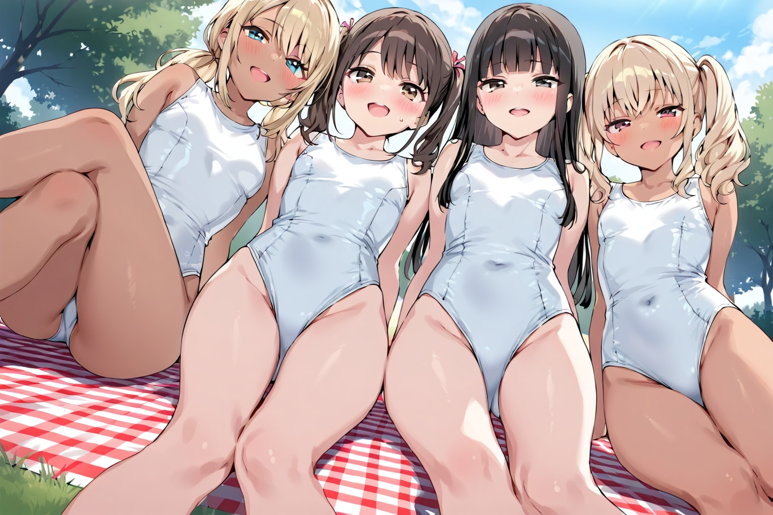 体操部のピクニック