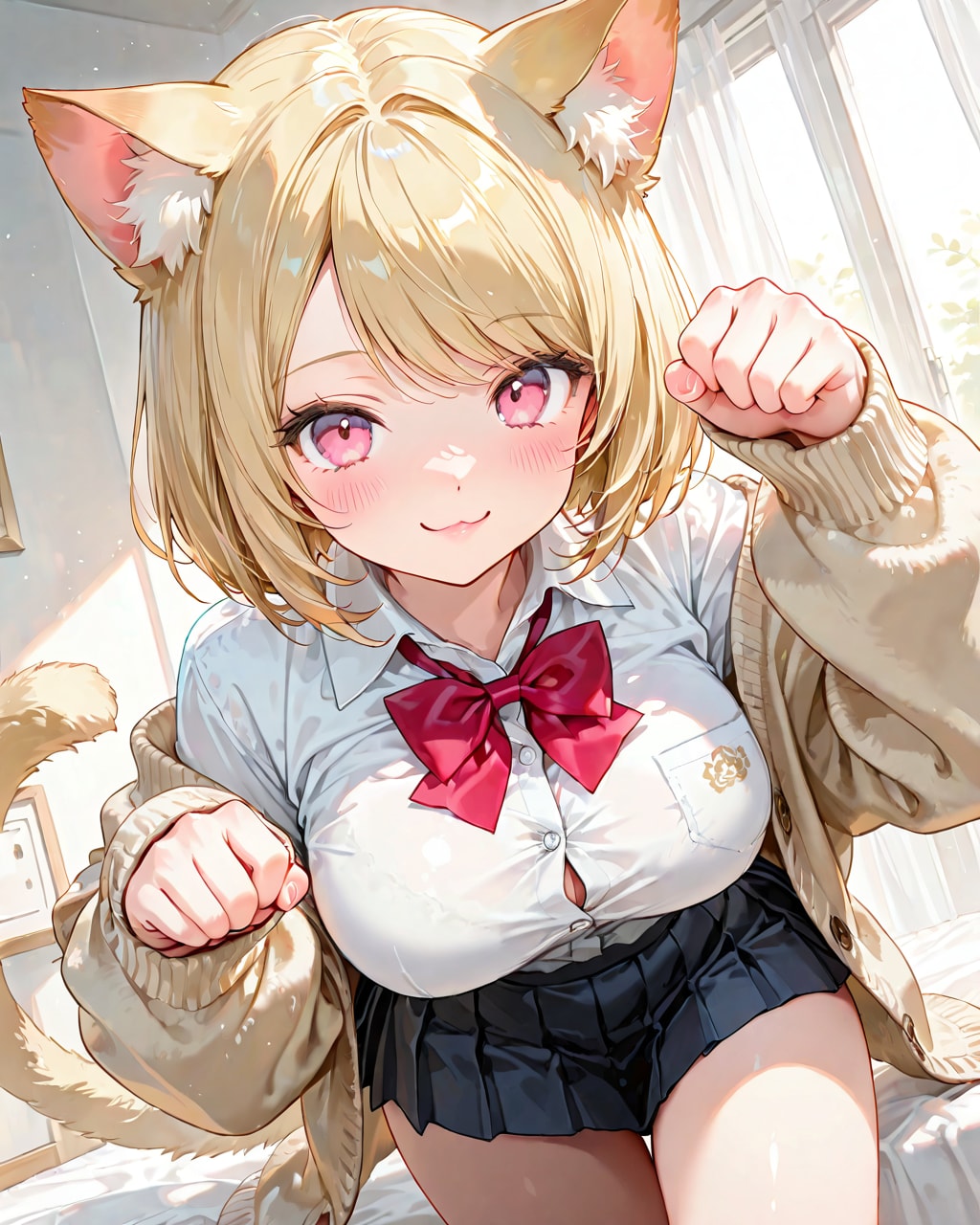 にゃんにゃんしちゃうぞ〜🐈‍⬛