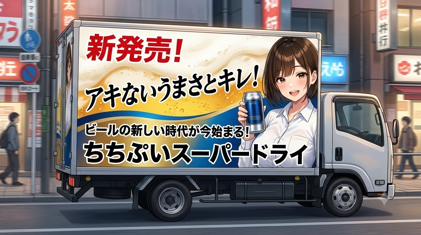 アキちゃんのアドトラック
