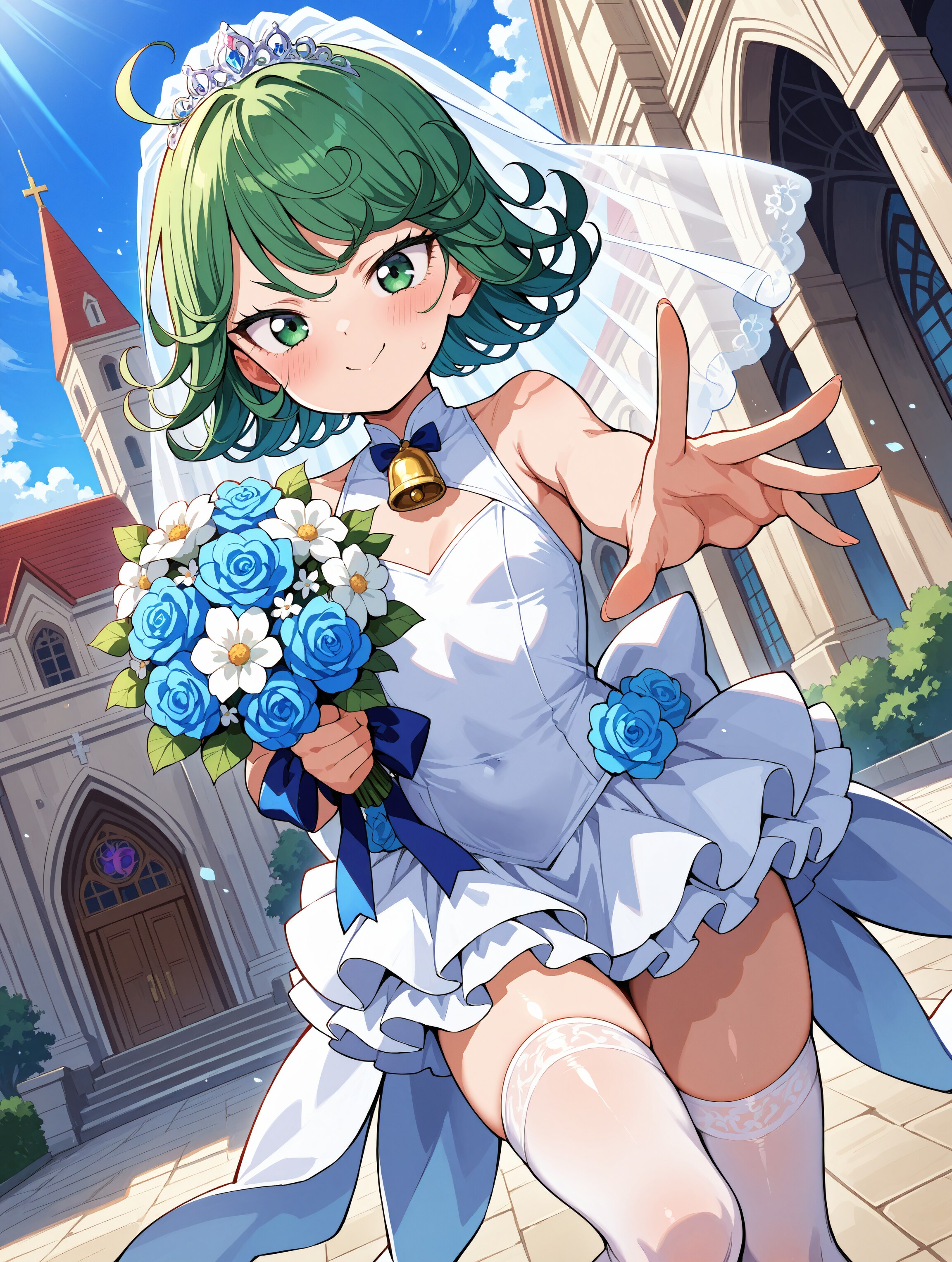 タツマキ ウェディングドレス | の人気AIイラスト・グラビア