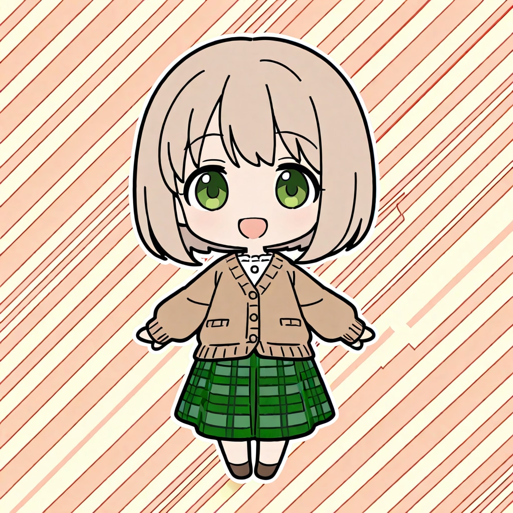 ちびスタイルなこはるちゃん2 | の人気AIイラスト・グラビア