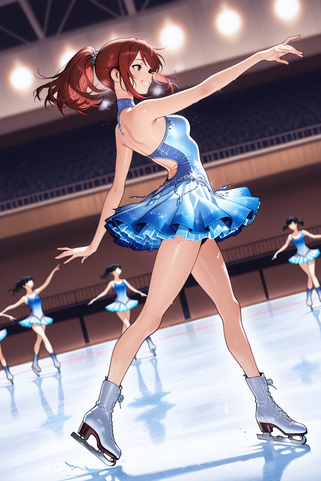 スケートの練習⛸️ | の人気AIイラスト・グラビア