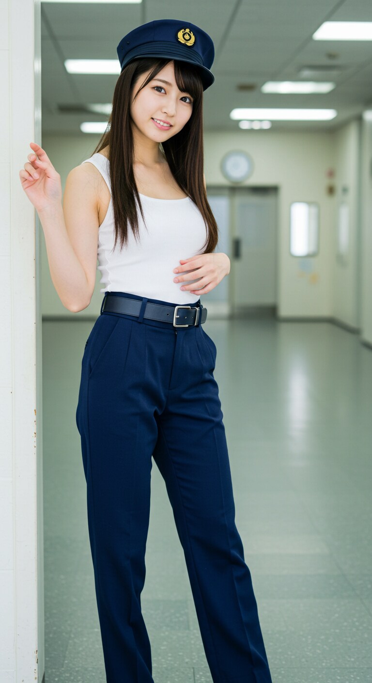 リアルかっこかわいい婦警
