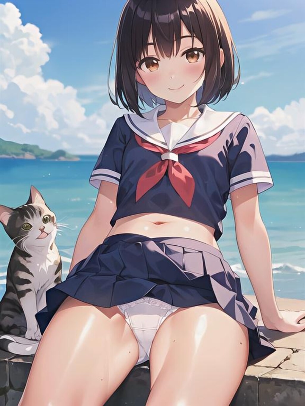見せるJK
