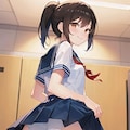 見せるJK 3枚目