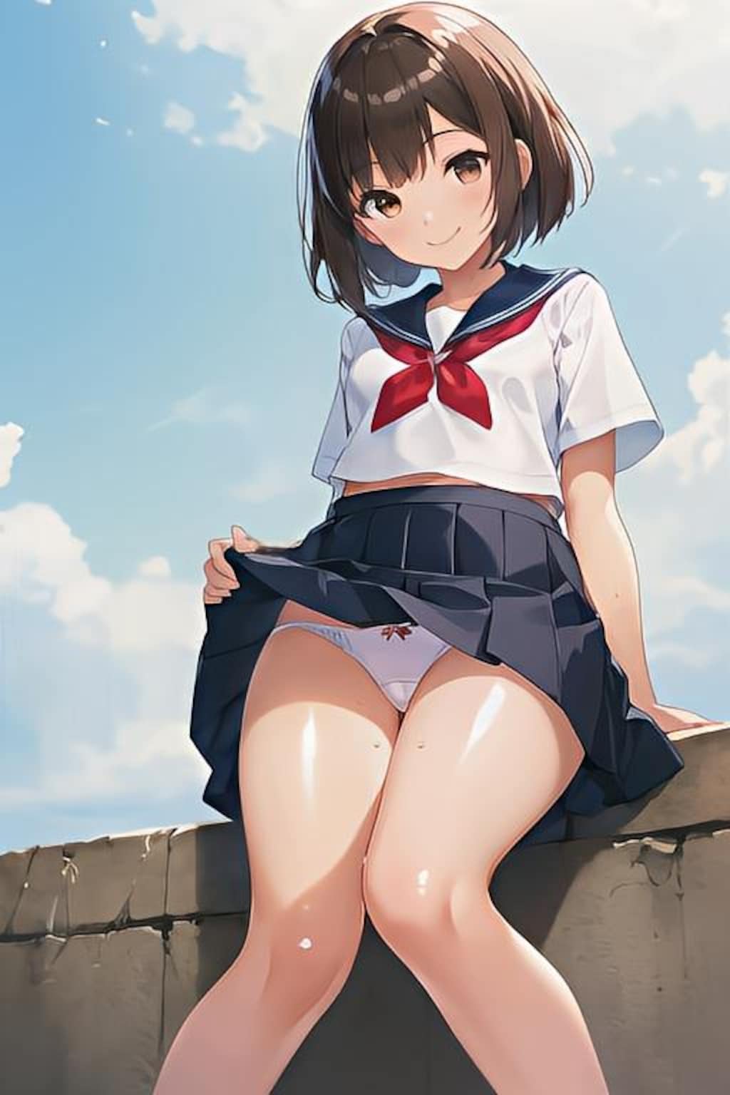 見せるJK