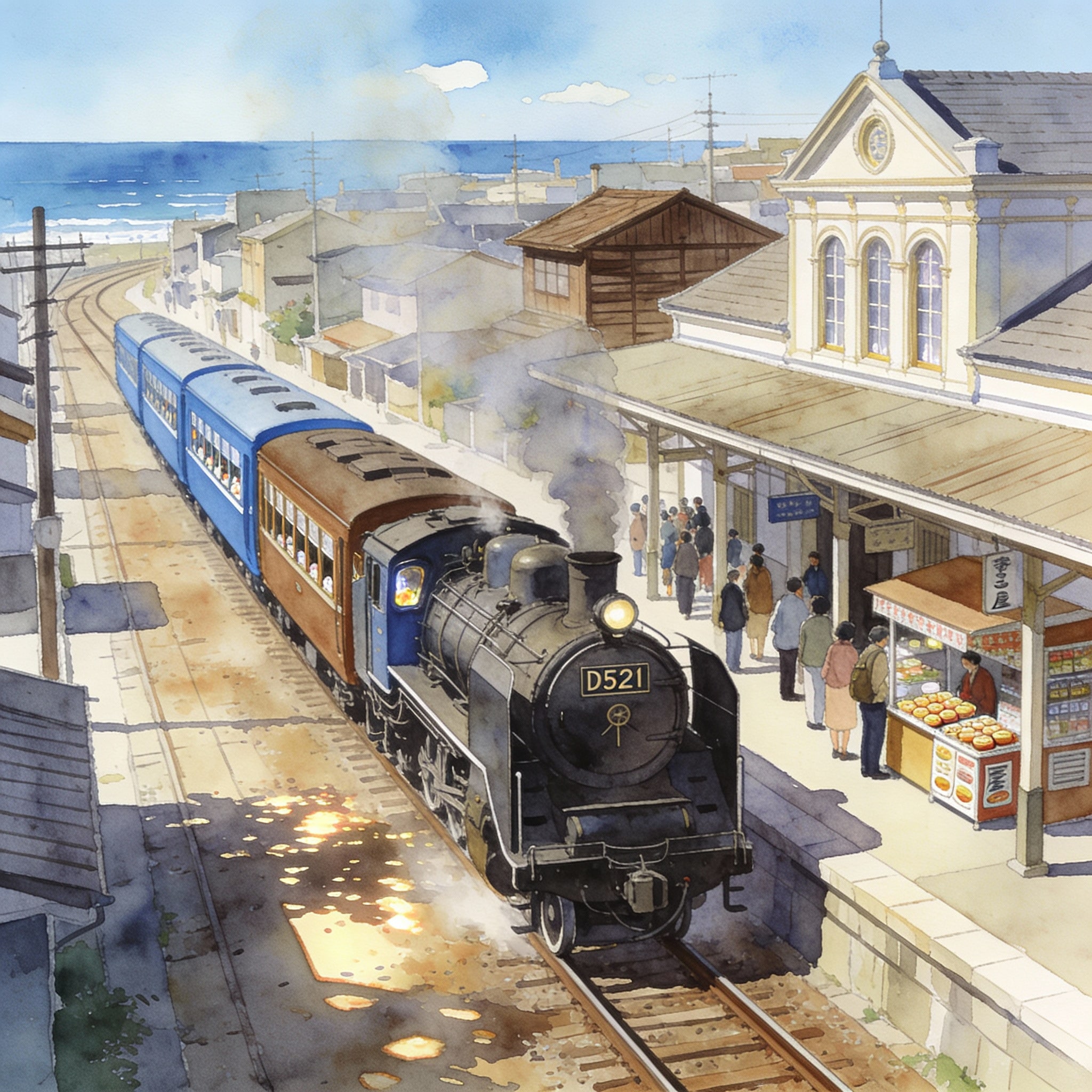 海が見える（2） | の人気AIイラスト・グラビア