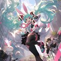 うさおいし初音ミク🐇 2枚目