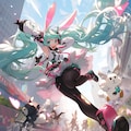 うさおいし初音ミク🐇 9枚目