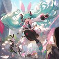 うさおいし初音ミク🐇 10枚目