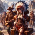 ネレ族の移動。 3枚目