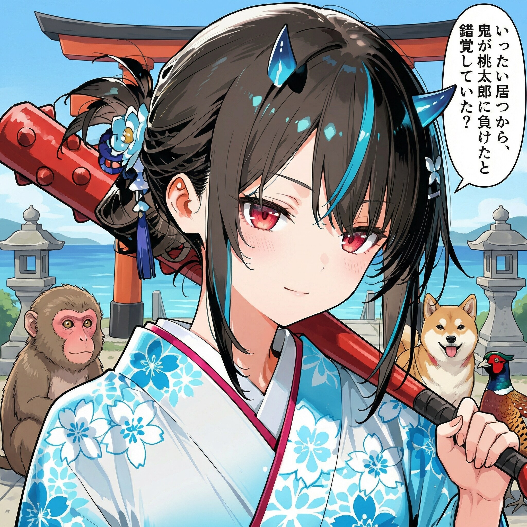 桃太郎が泣かされた世界線