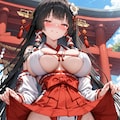 巫女服水着 2枚目