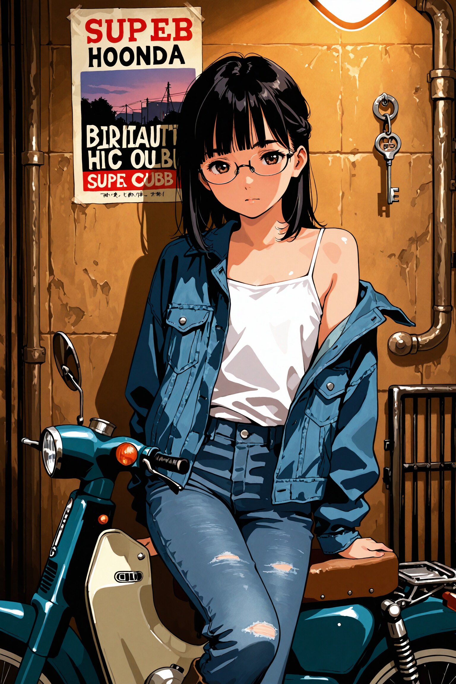 メガネ704