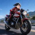 本田さんホンダのバイクで爆走！ 9枚目