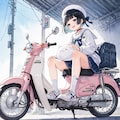 本田さんホンダのバイクで爆走！ 5枚目