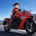本田さんホンダのバイクで爆走！ 7枚目