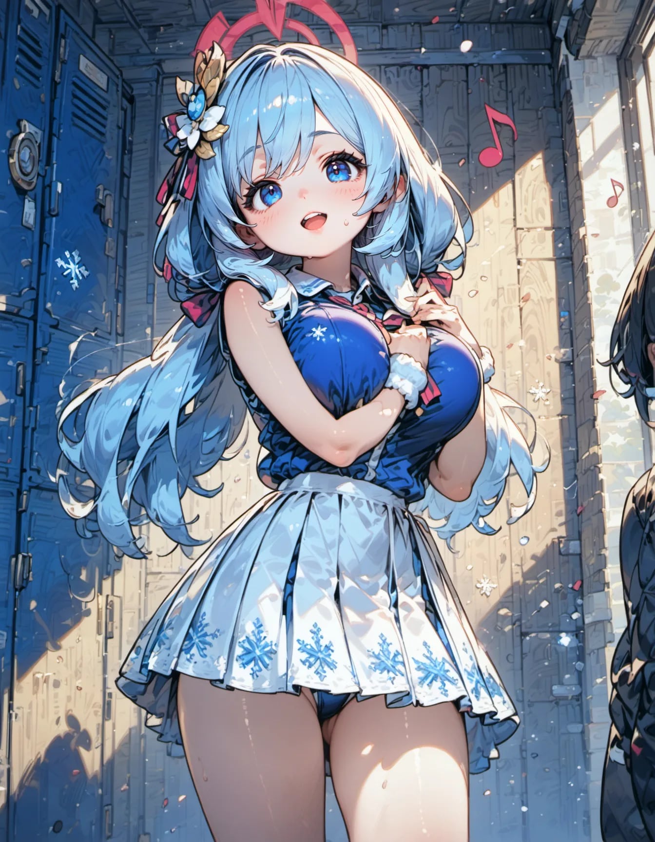 Whispers of the Azure Frost | の人気AIイラスト・グラビア