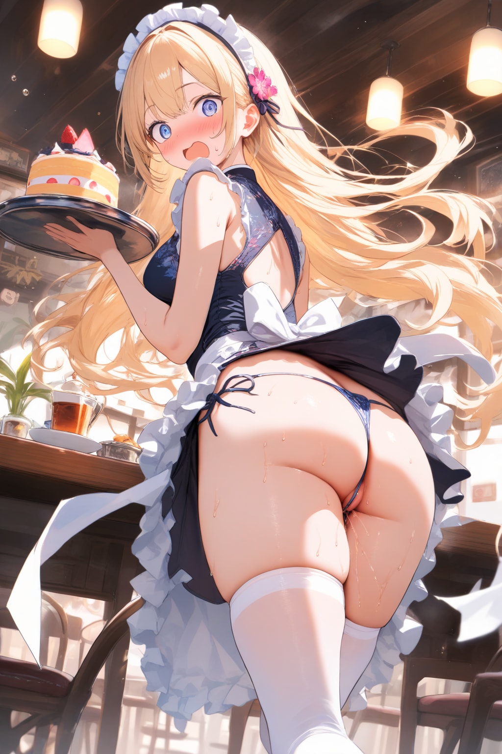 チーパオメイドカフェ (パンチラ)