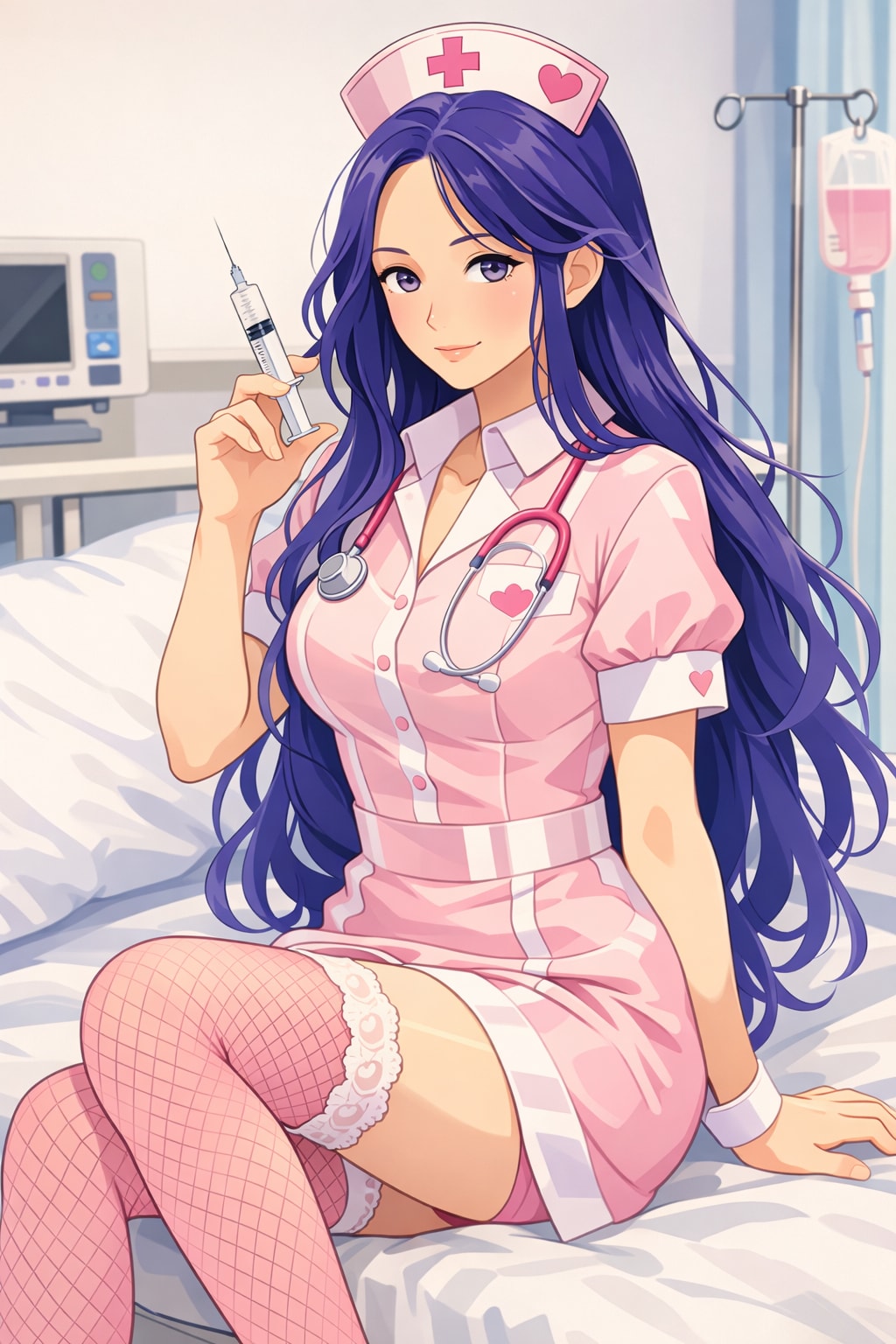 ちょっと怖いナース | の人気AIイラスト・グラビア