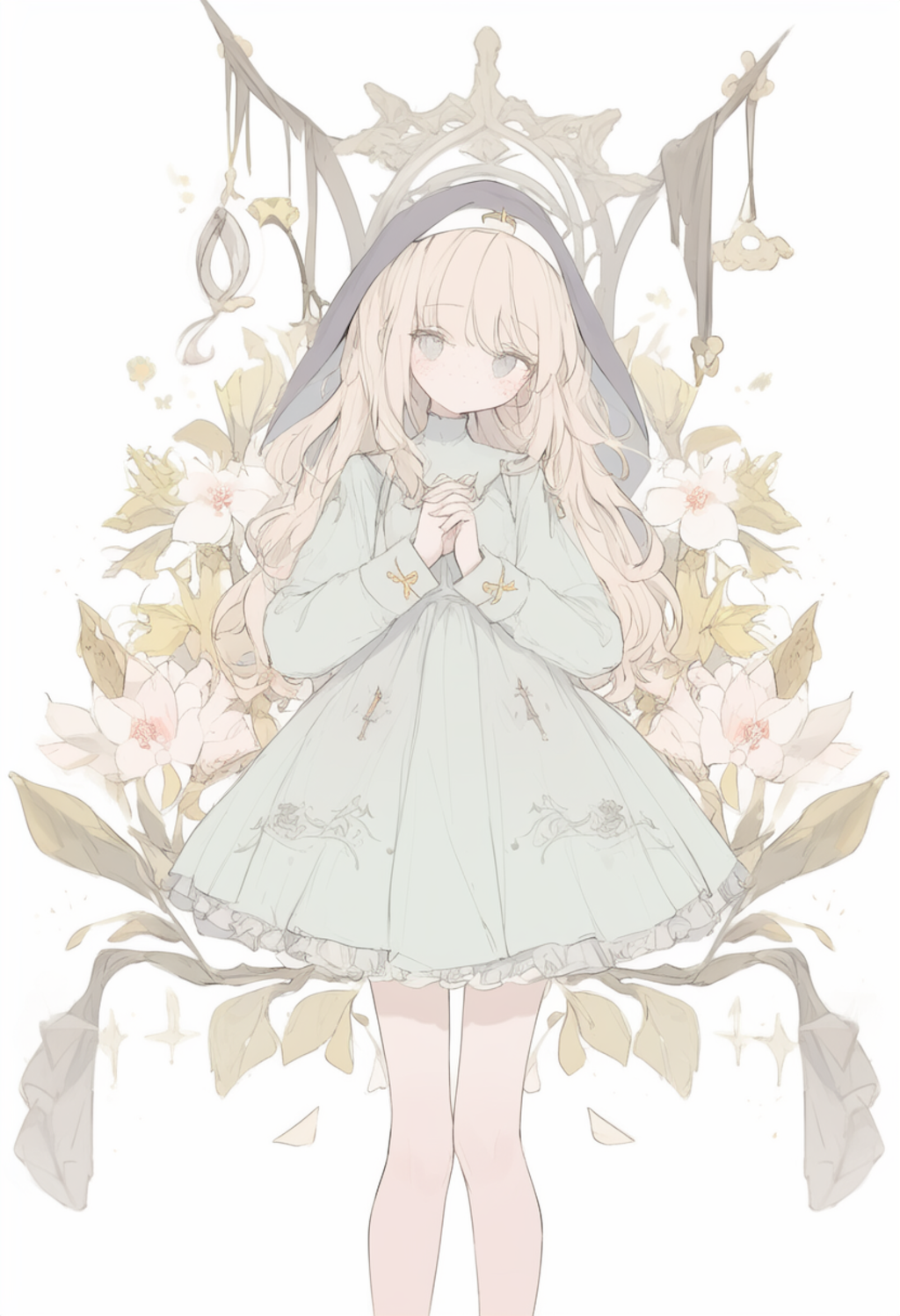 お祈りシスター（淡）