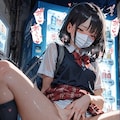 マスクJKガシまん❤️潮吹き集💕 6枚目