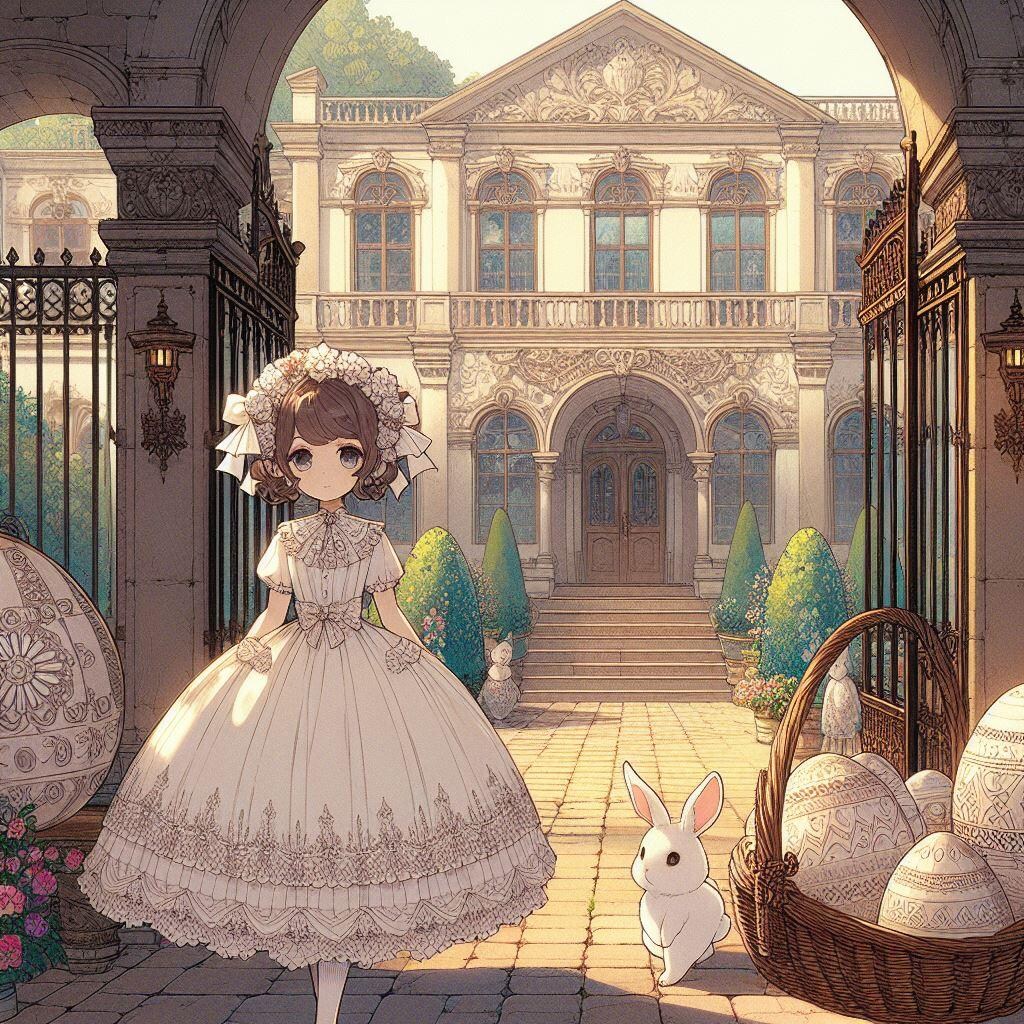 白兎家のイースターエッグ祭