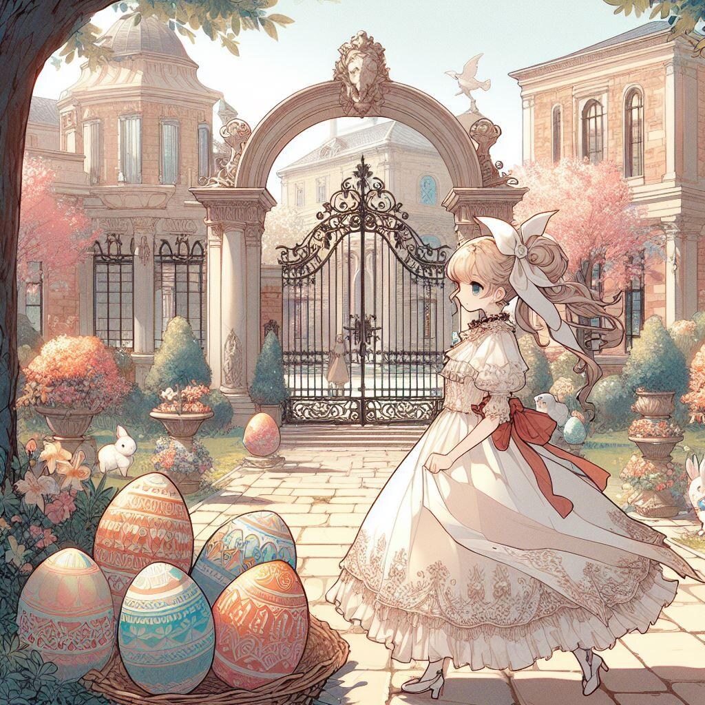白兎家のイースターエッグ祭
