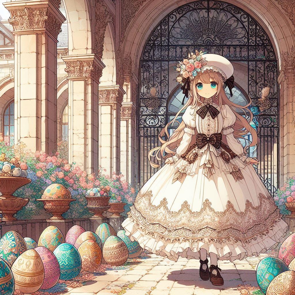 白兎家のイースターエッグ祭