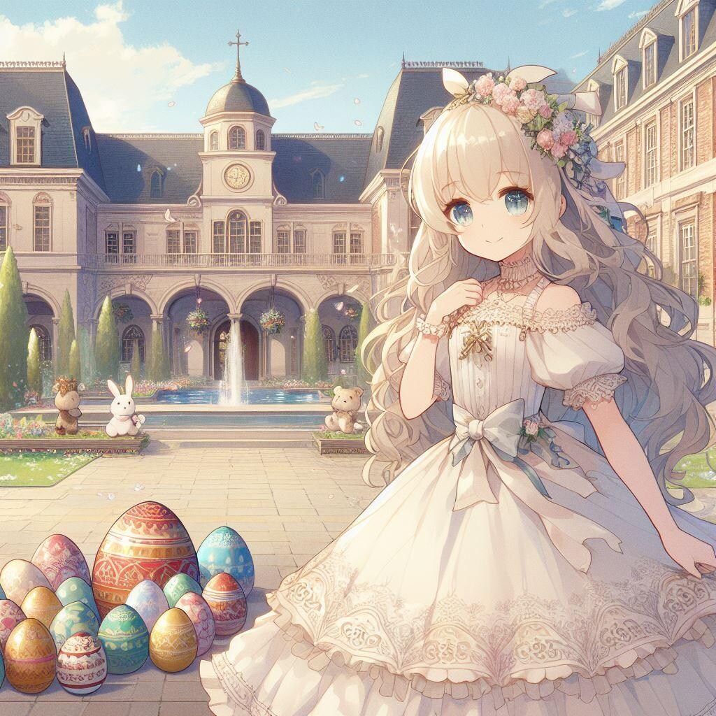 白兎家のイースターエッグ祭