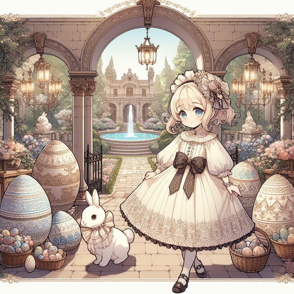 白兎家のイースターエッグ祭